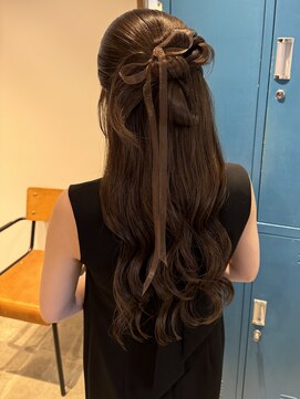 ジリッタ(JILI.TA) カチモリハーフアップ♪