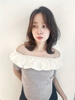 オーロ Costa西宮北口(ORO)&nbsp;ブリーチ無し透明感カラー/くびれヘア