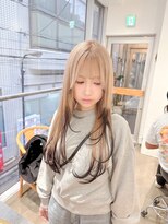 エンネ 新宿(enne)&nbsp;フェイスフレーミング/ハイトーン/ブリーチ/インナーカラー/新宿