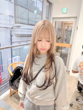 エンネ 新宿(enne) フェイスフレーミング/ハイトーン/ブリーチ/インナーカラー/新宿