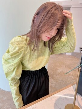 ユー(yew) 透明感ミルクティベージュ／透明感カラー／ミルクティーベージュ