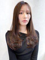 トゥルーズ 梅田店(TLUUS)&nbsp;【TLUUS黒髪ココアベージュオリーブグレー小顔クラゲヘアー】