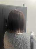 外ハネスタイル！