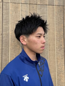 オシャマ ヘアー サンク 二川店(Oshama hair CinQ5) アップバングショート