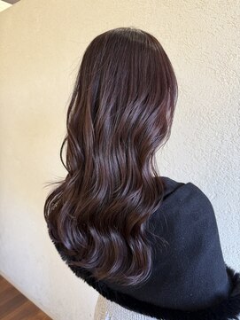 エルサフィロ キタハマ(el zafiro kitahama) 20×30×40代×透明感×艶感×髪質改善×ピンク×ボルドー