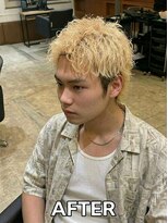 ジェットブラックキューサンロク(JET BLACK 936) ブリーチパーマ