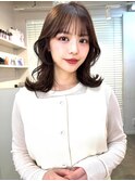 ミディアムレイヤー結べるレイヤー髪質改善ハイレイヤー