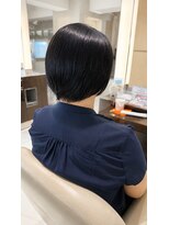 ヘア&エステ ヒロイン 西武池袋店&nbsp;大人上品王道コンパクトショートミニマムボブスタイル。