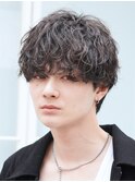 原宿メンズパーマツイストスパイラルパーマ波巻きパーマツイスパ