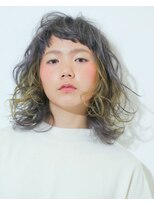 ニコヘアー(niko hair) ポイントイエロー▼LINEID@vey3047y