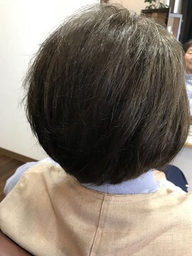 ちいさな美容室 庵(an) シニア世代のまとまりスッキリスタイル☆
