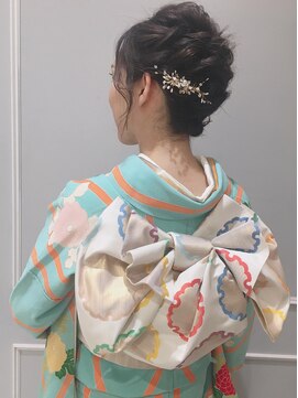ネオリーブギンザ 銀座店(Neolive GINZA) 振袖着付 帯結び