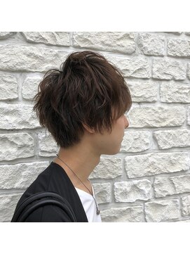ルカ(Luca) メンズショート×ニュアンスパーマ