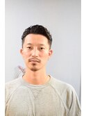 フェードカットパーマスタイル