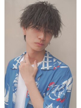 レジュアル(RESSUAL) かき上げヘア ニュアンスマッシュ サイドパート ビジネス