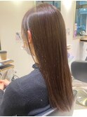 髪質改善/切りっぱなしボブ/美髪/30代40代/［人形町］