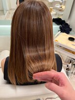 ヘアーアンドメイク ブリリアント(hair&make BRILLIANT)&nbsp;フローディアトリートメント　40代ヘア　50代ヘア　艶髪