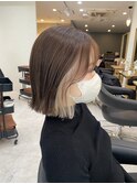 インナー×ホワイトベージュ