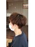 カット+パーマ