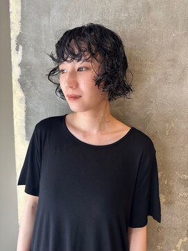 ハマモト ボブパーマ