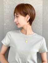 ロンド レグリーズ 立川(Lond leglise)&nbsp;ショート×顔周り×前髪×シルキーベージュ×グレージュカラー