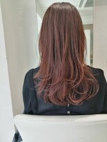 ファイブボックスヘアー 広島(five vox hair)&nbsp;予防美容ケアカラー　ピンクベージュ