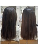髪質改善　酸熱トリートメント