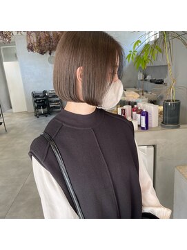 ミント(mint) 収まり抜群!シンプル可愛いミニボブ!