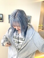 オーオ シカシカ(OOO YY)&nbsp;ブルーシルバー/ブリーチカラー/ダブルカラー