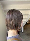 ぱっつんボブ