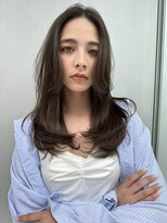 ラグゼ(Luxe)&nbsp;セミディワンカールレイヤー【Luxe鹿田優太】シアーカラー