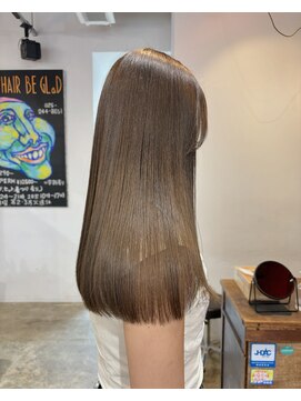 オアズヘアービィグラッド(ORe'S HAIR BE GLaD) うるつやベージュカラー