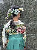 ぐるぐるポニー生花アレンジ