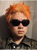 メンズブダブルカラーブリーチデザインカラーベリショ熊本下通