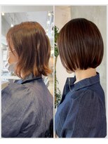 アメイズトーキョー 札幌大通(Amaz! tokyo)&nbsp;前髪イメチェンこなれミディ/縮毛矯正/髪質改善/ツヤ髪/くせ毛