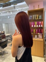 オルセン(OLSEN) orange pink×long