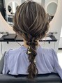 アグ ヘアー ニクス 酒田本町(Agu hair nix)&nbsp;編み下ろし！※ヘアセットは電話予約のみとなります。