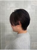 ダークグレージュハンサムショート