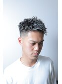 短髪パーマショート爽やかスパイキーショート20代30代
