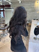 ヲタク(wotaku.) ラベンダーグレージュ透明感カラーくすみカラーダークグレー韓国