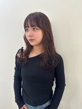 デン(den) ブラウンベージュ　レイヤーカット