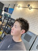 MEN’S HAIR/スパイキーショー ト/刈り上げ×スパイキーU