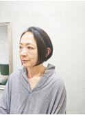 前下がりグラデーションボブ