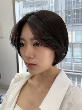 アルテヘアー(arte HAIR) 【arte HAIR】ショートボブ/顔まわりレイヤー/ハンサムショート