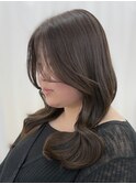 熊本 透明感カラー 韓国風スタイル Una Yumika