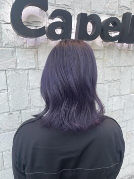 カペリベラ Capelli bella 枚方店 ラベンダーパープル