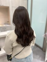 ヘアーワークス ボナ(HAIR WORKS bona.) 色っぽい◎こなれウェットのミディアムウェーブ/髪質改善