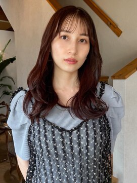 モーブピンク【髪質改善カラー】