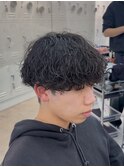 シャドウパーマ波巻きスパイラルパーマウルフパーマ名古屋駅栄駅