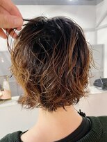 キーチェ 梅田中崎町(keych)&nbsp;レイヤーカット/ウェーブミディアム[中崎町/梅田駅］